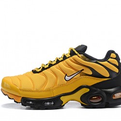 Men Nike Air Max Plus Tn Frequency Pack Yellow Black AV7940-700 Shoes