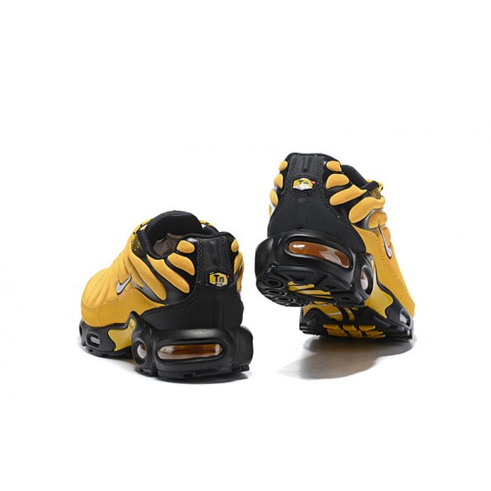 Men Nike Air Max Plus Tn Frequency Pack Yellow Black AV7940-700 Shoes