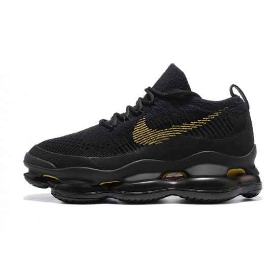 Men Nike Air Max Scorpion Black Yellow Shoes