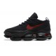 Men Nike Air Max Scorpion Black and Red Shoes 