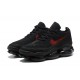 Men Nike Air Max Scorpion Black and Red Shoes 