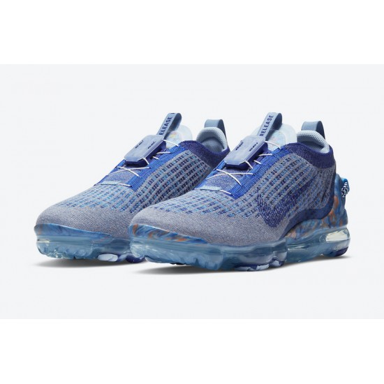 Women/Men Nike Air VaporMax 2020 Flyknit Blue CT1823-400 Shoes