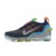 Women/Men Nike Air VaporMax 2020 Flyknit Deep Royal Blue CJ6740-400 Shoes