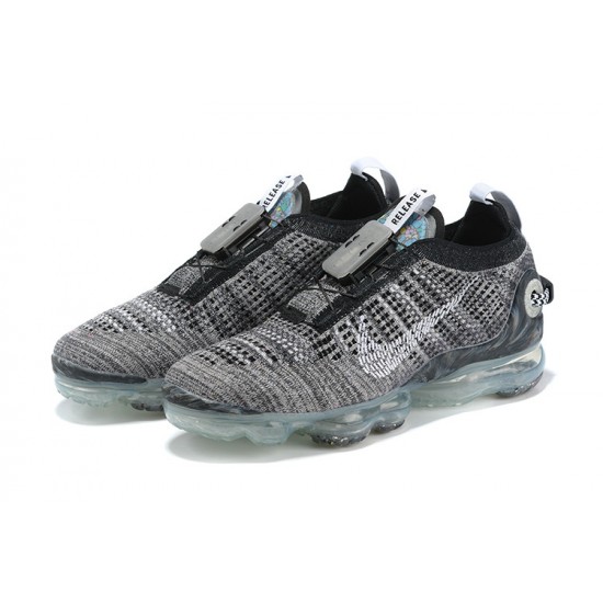 Women/Men Nike Air VaporMax 2020 Flyknit Oreo Grey CT1823-001 Shoes