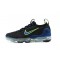 Women/Men Nike Air VaporMax 2021 Flyknit Black Green and Blue Shoes