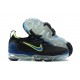 Women/Men Nike Air VaporMax 2021 Flyknit Black Green and Blue Shoes