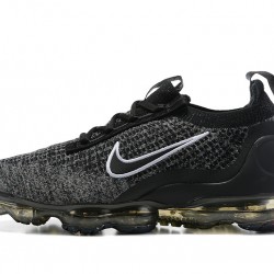 Women/Men Nike Air VaporMax 2021 Flyknit Black Grey DC9394-001 Shoes