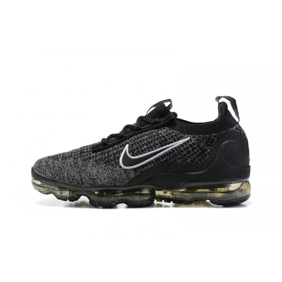 Women/Men Nike Air VaporMax 2021 Flyknit Black Grey DC9394-001 Shoes