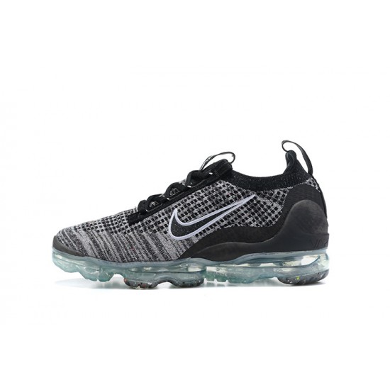 Women/Men Nike Air VaporMax 2021 Flyknit Black Grey DH4088-003 Shoes