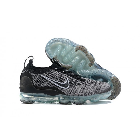 Women/Men Nike Air VaporMax 2021 Flyknit Black Grey DH4088-003 Shoes