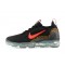 Women/Men Nike Air VaporMax 2021 Flyknit Black Red Shoes