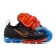 Women/Men Nike Air VaporMax 2021 Flyknit Black Red and Blue Shoes