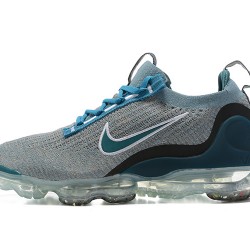 Women/Men Nike Air VaporMax 2021 Flyknit Blue Grey DC9394-400 Shoes