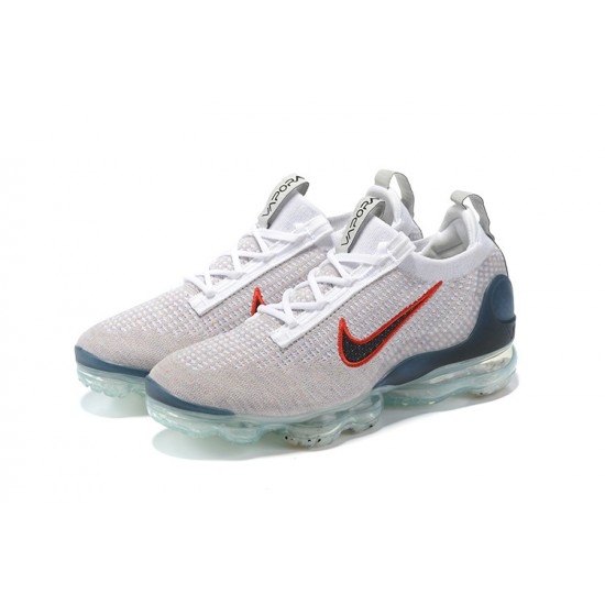 Women/Men Nike Air VaporMax 2021 Flyknit Blue Red DC9454-100 Shoes