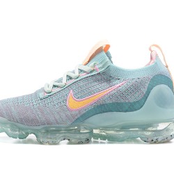 Women/Men Nike Air VaporMax 2021 Flyknit Green Pink DH4088-300 Shoes