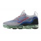 Women/Men Nike Air VaporMax 2021 Flyknit Grey Blue DX3368-700 Shoes