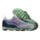 Women/Men Nike Air VaporMax 2021 Flyknit Grey Blue DX3368-700 Shoes