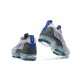 Women/Men Nike Air VaporMax 2021 Flyknit Grey Blue Shoes