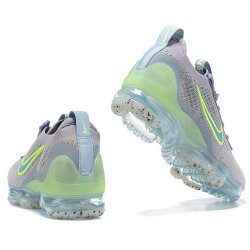 Women/Men Nike Air VaporMax 2021 Flyknit Grey Green DH4084-003 Shoes