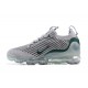 Women/Men Nike Air VaporMax 2021 Flyknit Grey Green DN3074-001 Shoes