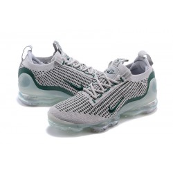 Women/Men Nike Air VaporMax 2021 Flyknit Grey Green DN3074-001 Shoes