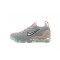 Women/Men Nike Air VaporMax 2021 Flyknit Grey Orange DH4084-002 Shoes