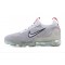 Women/Men Nike Air VaporMax 2021 Flyknit Grey Red DB1550-003 Shoes