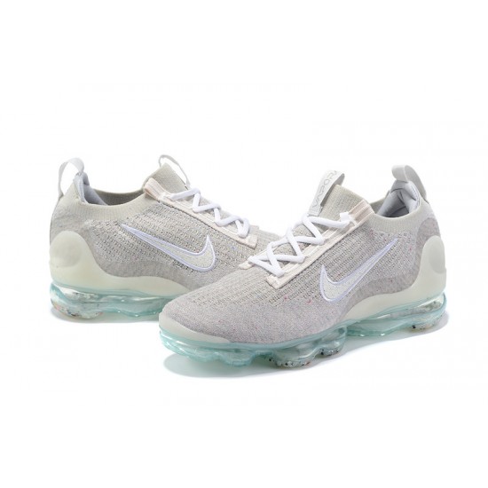 Women/Men Nike Air VaporMax 2021 Flyknit Grey White DH4088-001 Shoes