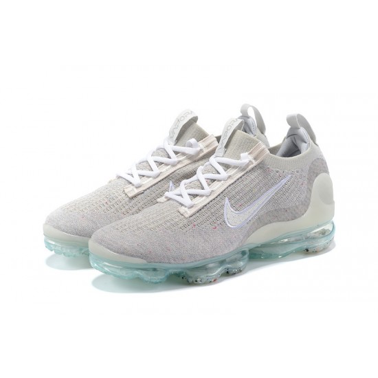 Women/Men Nike Air VaporMax 2021 Flyknit Grey White DH4088-001 Shoes