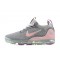 Women/Men Nike Air VaporMax 2021 Flyknit Grey and Pink Shoes