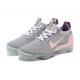 Women/Men Nike Air VaporMax 2021 Flyknit Grey and Pink Shoes