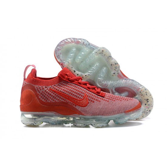 Women/Men Nike Air VaporMax 2021 Flyknit Red DC4112-800 Shoes