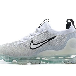 Women/Men Nike Air VaporMax 2021 Flyknit White Black DB1550-100 Shoes