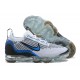 Women/Men Nike Air VaporMax 2021 Flyknit White Blue DM0025-001 Shoes