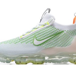 Women/Men Nike Air VaporMax 2021 Flyknit White Green FD0871-100 Shoes