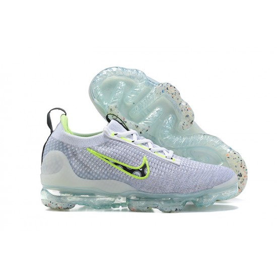 Women/Men Nike Air VaporMax 2021 Flyknit White Grey DB1550-005 Shoes