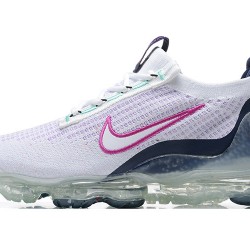 Women/Men Nike Air VaporMax 2021 Flyknit White Pink DB1550-105 Shoes