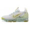 Women/Men Nike Air VaporMax 2021 Flyknit White Yellow Shoes