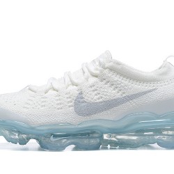 Nike Air VaporMax 2023 Flyknit Pure Women/Men Platinum White Blue DV1678-002 Shoes