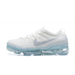 Nike Air VaporMax 2023 Flyknit Pure Women/Men Platinum White Blue DV1678-002 Shoes