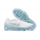 Nike Air VaporMax 2023 Flyknit Pure Women/Men Platinum White Blue DV1678-002 Shoes