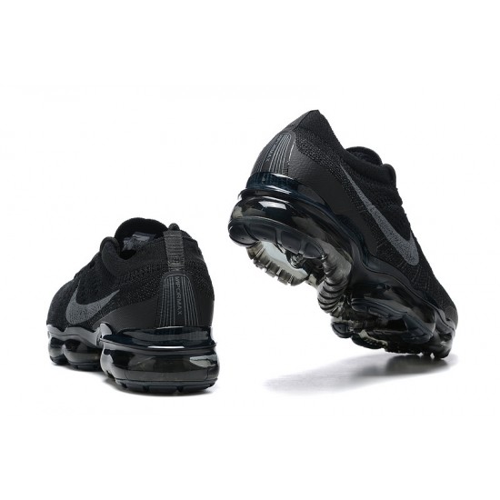 Women/Men Nike Air VaporMax 2023 Flyknit Black Shoes