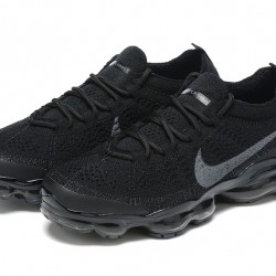 Women/Men Nike Air VaporMax 2023 Flyknit Black Shoes