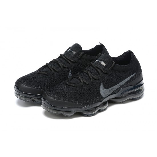 Women/Men Nike Air VaporMax 2023 Flyknit Black Shoes