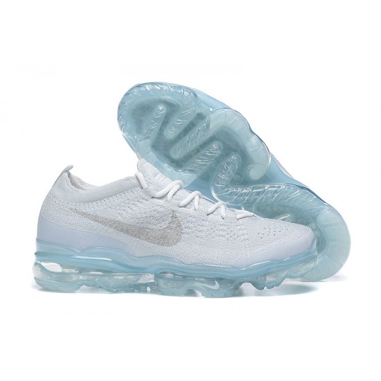 Women/Men Nike Air VaporMax 2023 Flyknit Grey Blue DV6840-100 Shoes