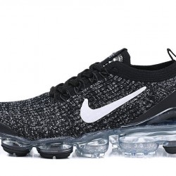 Women/Men Nike Air VaporMax Flyknit 3 Black White AJ6900-212 Shoes