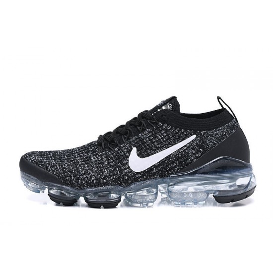 Women/Men Nike Air VaporMax Flyknit 3 Black White AJ6900-212 Shoes