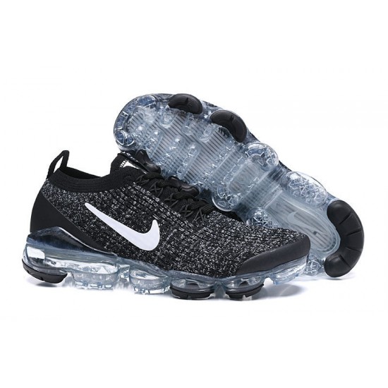 Women/Men Nike Air VaporMax Flyknit 3 Black White AJ6900-212 Shoes