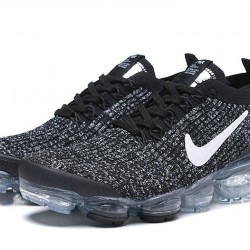 Women/Men Nike Air VaporMax Flyknit 3 Black White AJ6900-212 Shoes