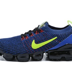 Women/Men Nike Air VaporMax Flyknit 3 Blue Green Shoes